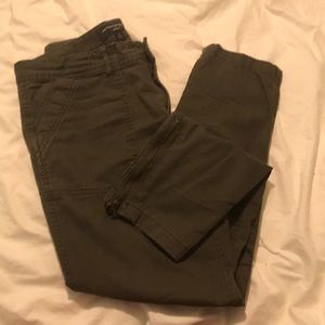 Banana republic Ryan fit women’s army green pants